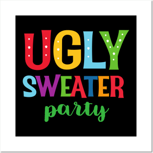 Ugly sweater Posters and Art